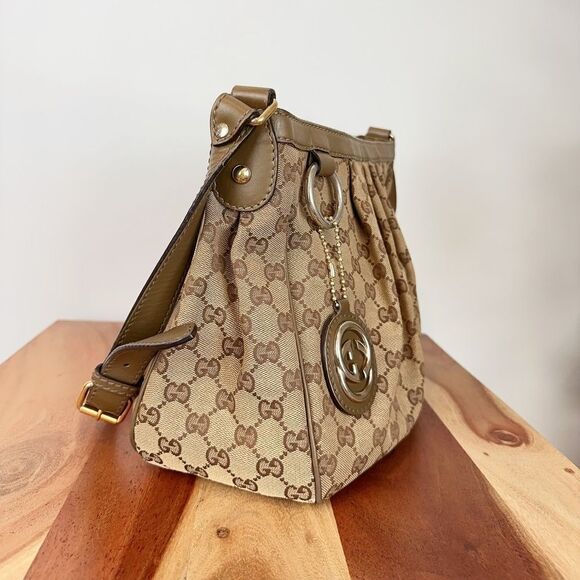 Pre-Owned‎ Gucci GG Canvas Sukey Shoulder Bag 296884 - Picture 3 of 12